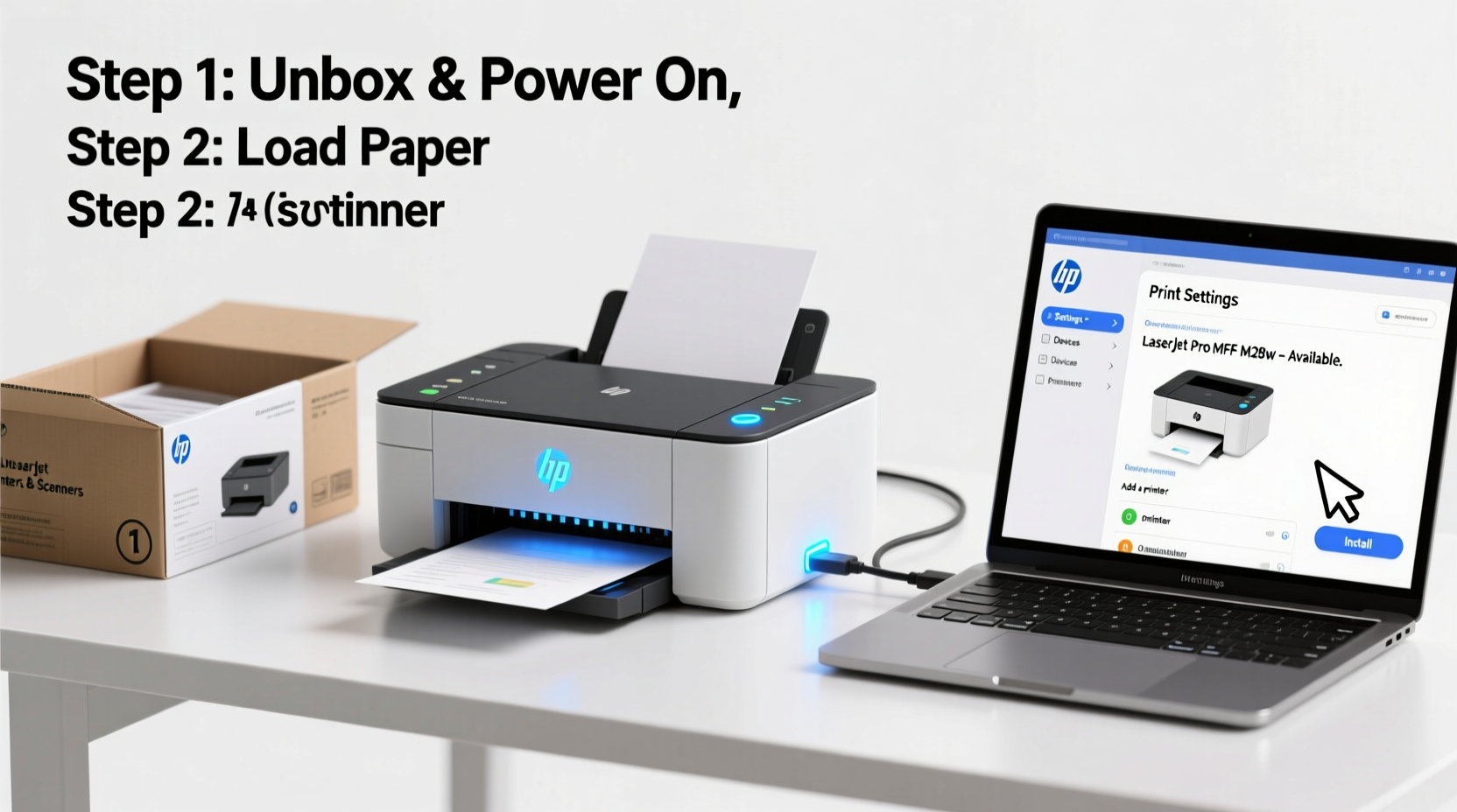 step by step guide to attaching your printer to a computer for seamless printing