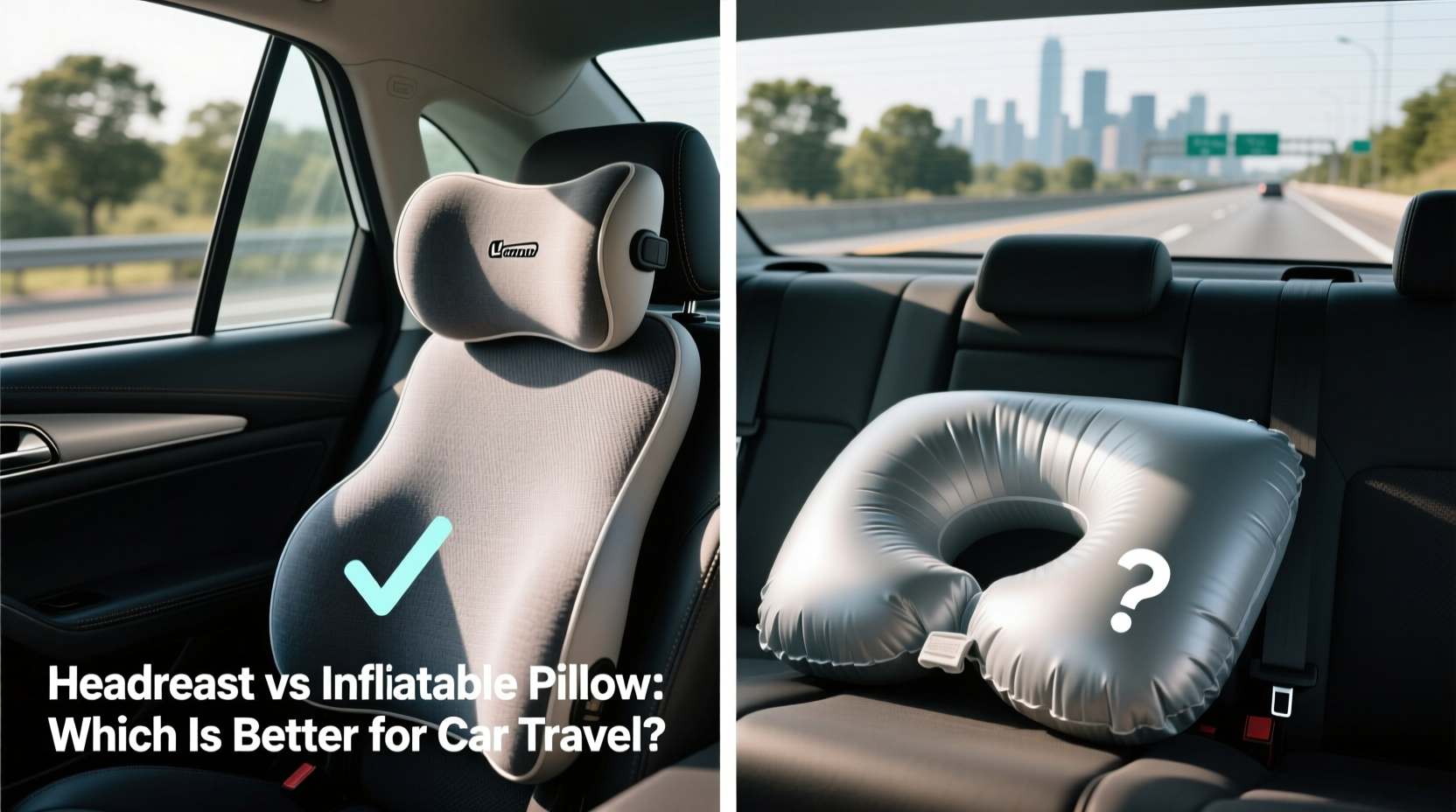 Headrest vs Inflatable Pillow: Which Is Better for Car Travel?