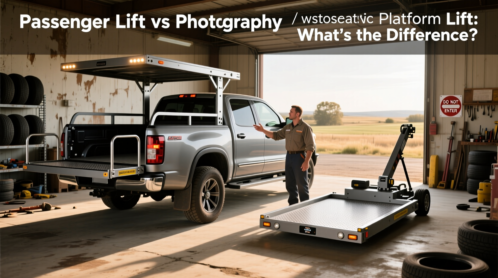 Passenger Lift for Pickup Truck: How to Choose the Right Type