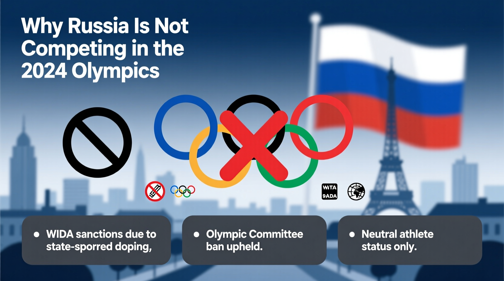russias olympic ban why theyre not competing in 2024