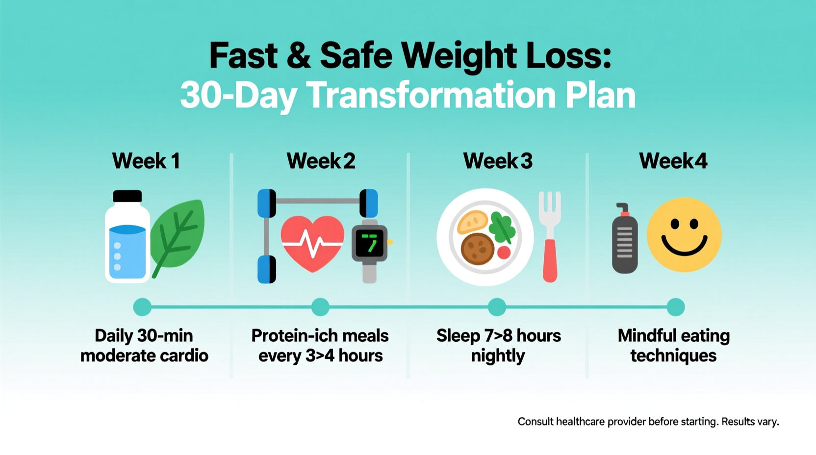 effective and safe strategies to lose weight fast within a month