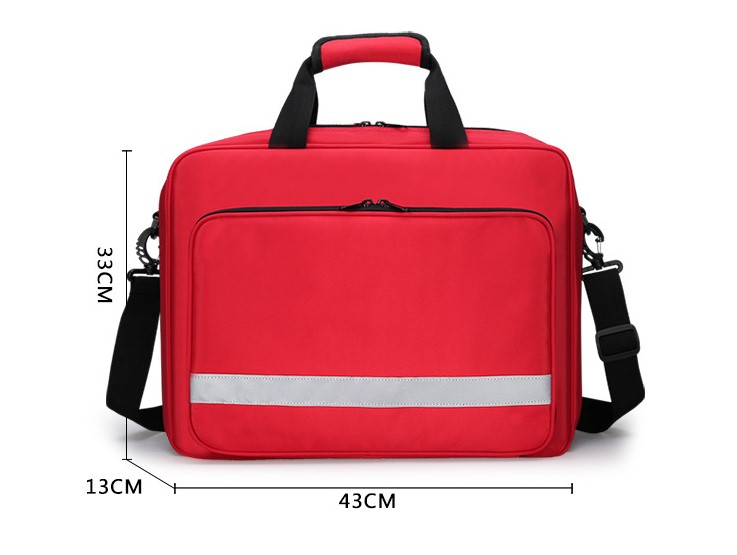 product-737-555 High Quality Waterproof Oxford First Aid Kit Bag Medical Emergency Storage Bag for Outdoor Travel Survival Home