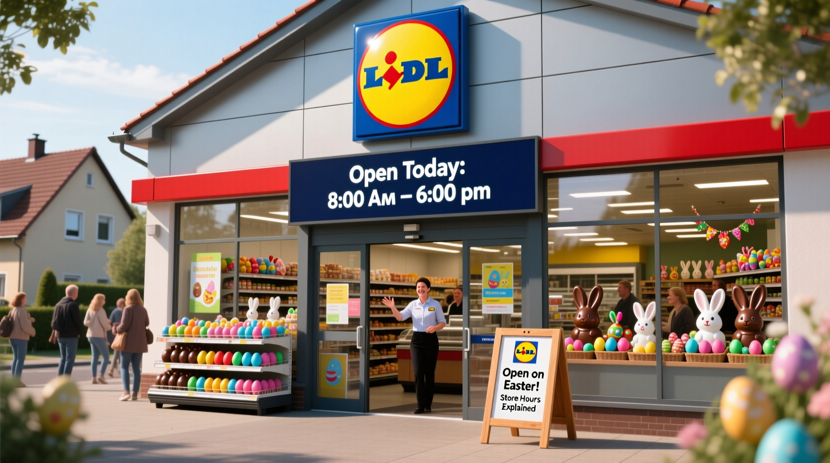 is lidl open on easter
