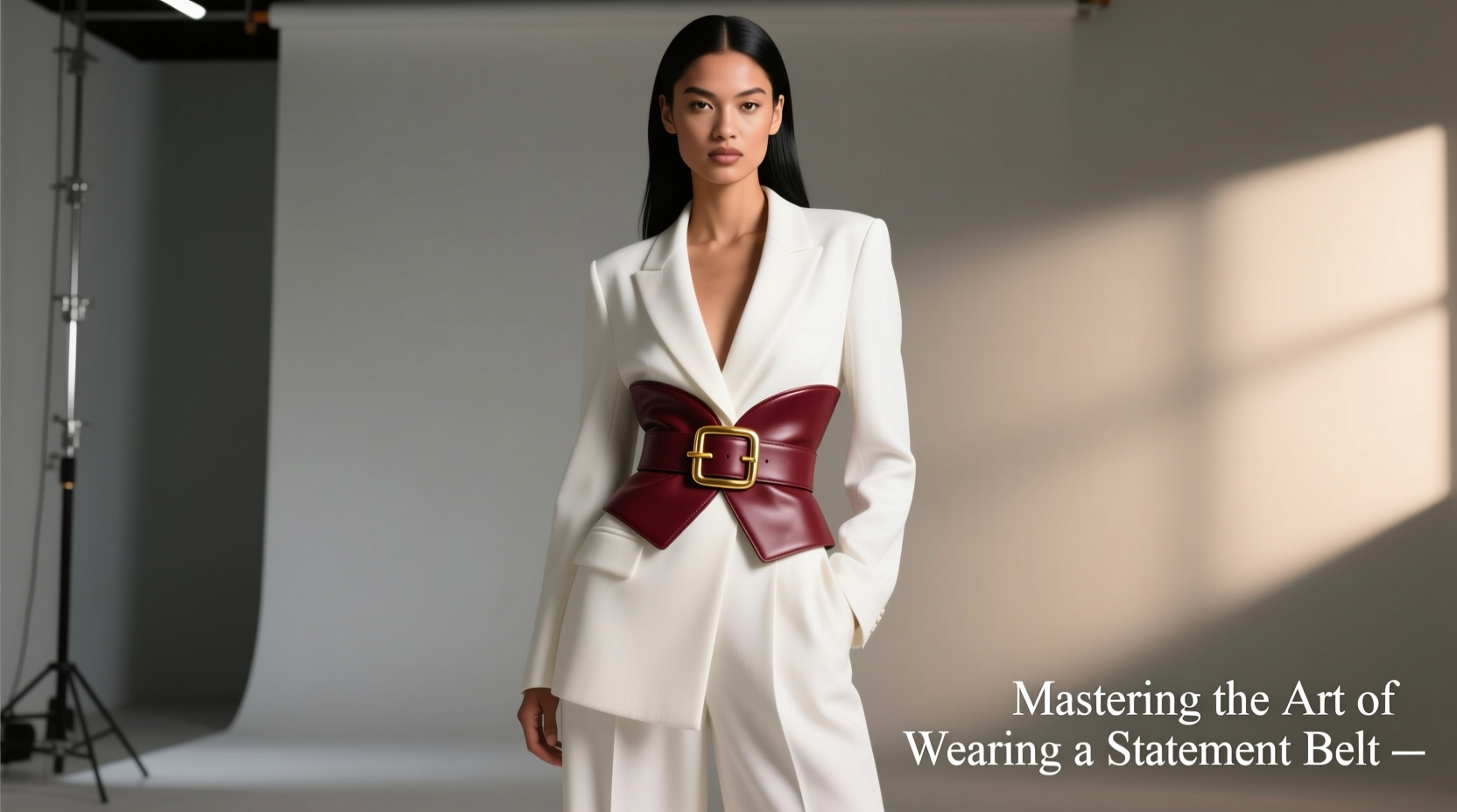 mastering the art of wearing a statement belt to flatter and define your waistline