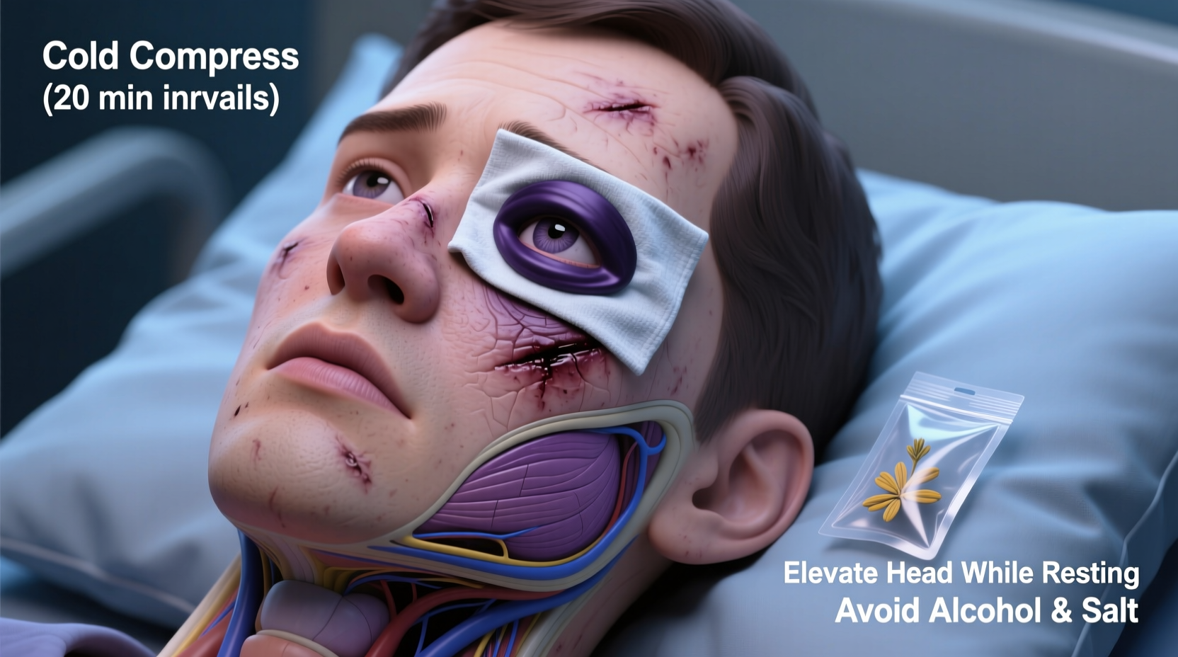 effective strategies to heal and reduce a black swollen eye quickly