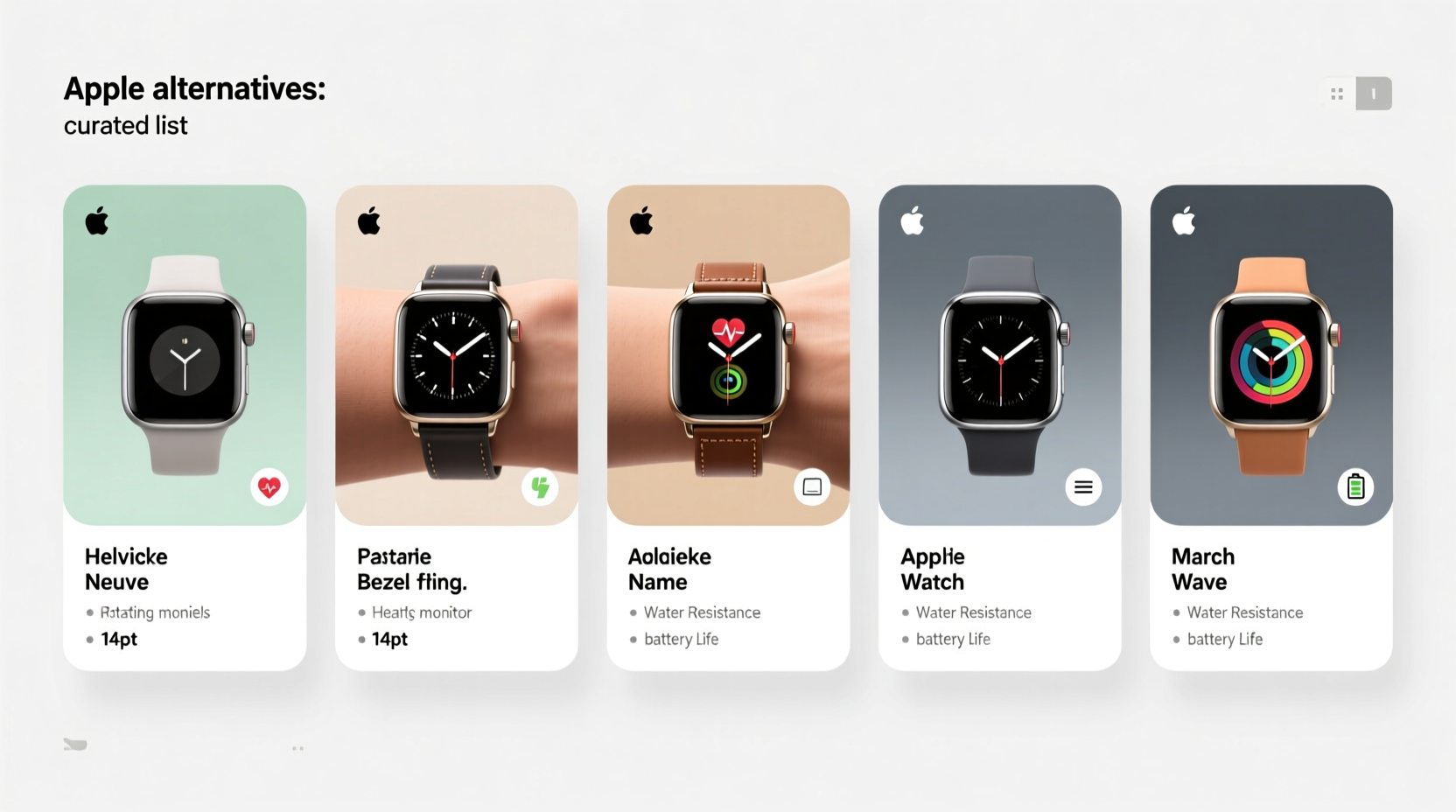 top 10 best but apple watch alternatives for style functionality