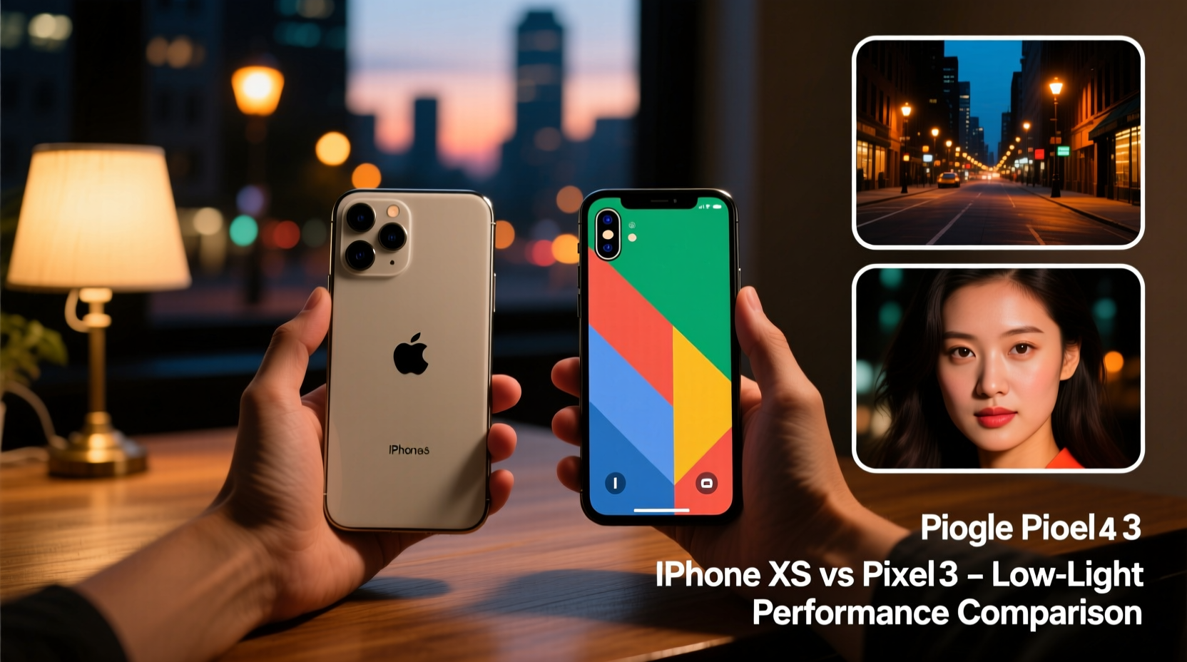 iphone xs or pixel 3 which camera takes the best photos in low light