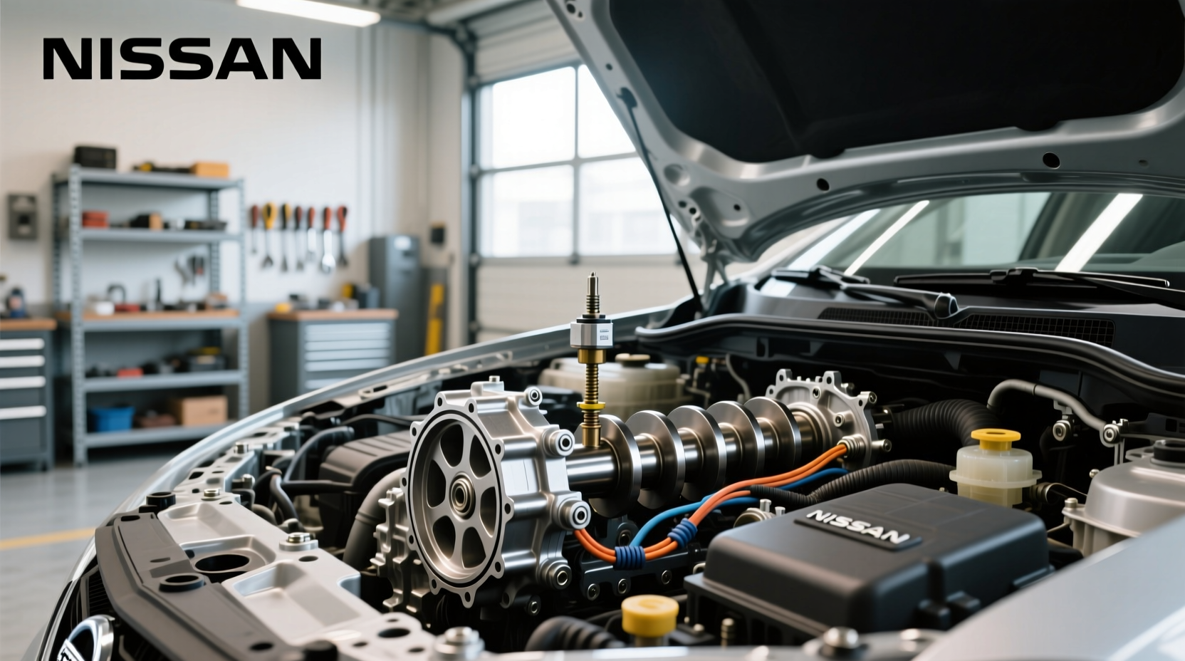 How to Find the Crankshaft Position Sensor on a Nissan Tiida and Other Models