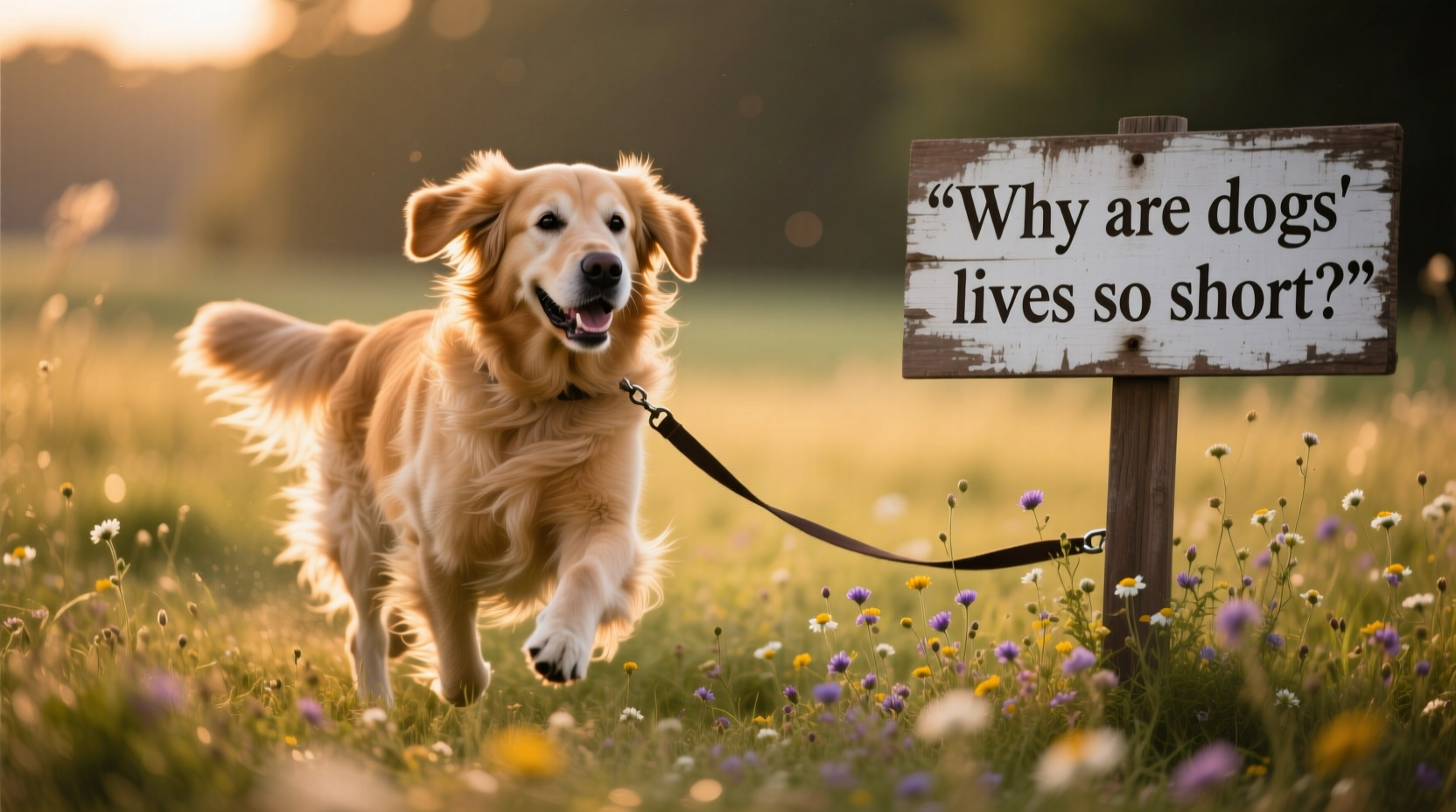 why are dogs lives so short exploring the viral quote