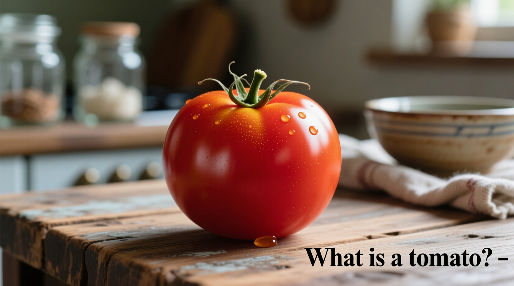 What Is a Tomato? The Fruit-Vegetable Identity Explained