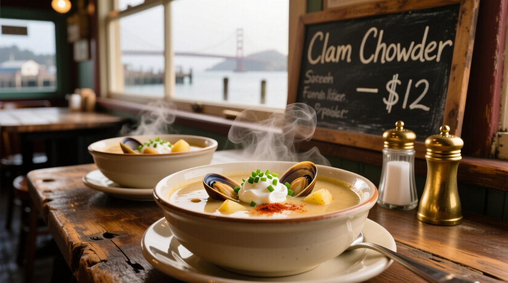 discover the best clam chowder san francisco serves in thick creamy bowls