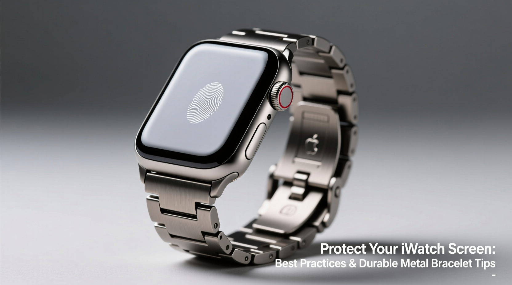how to safeguard your iwatch screen using a durable metal bracelet tips and best practices