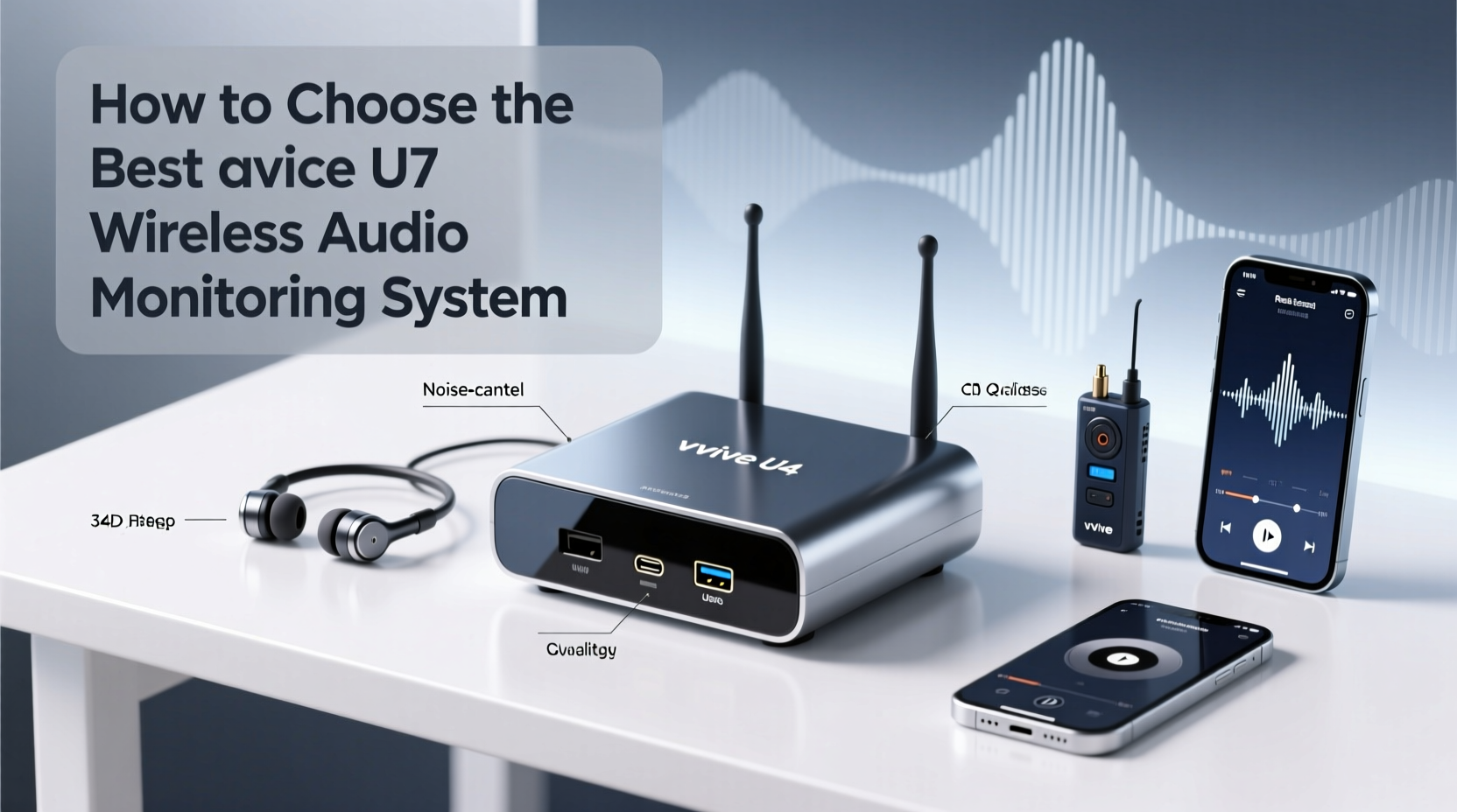 xvive u4 wireless audio monitoring system