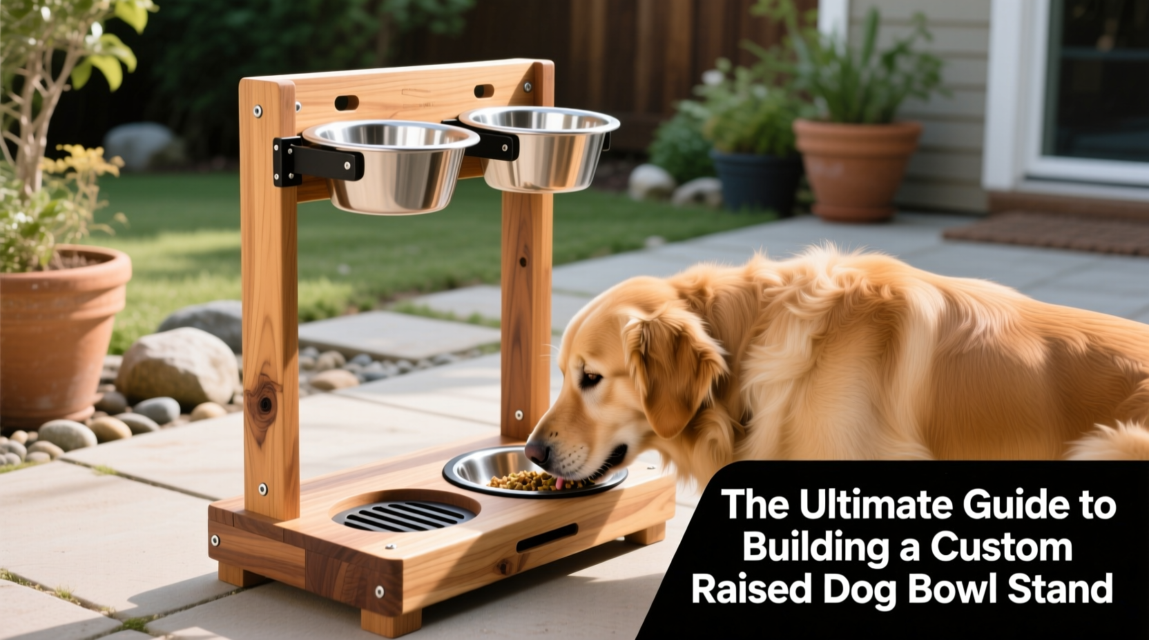 the ultimate guide to building a custom raised dog bowl stand for your pets comfort