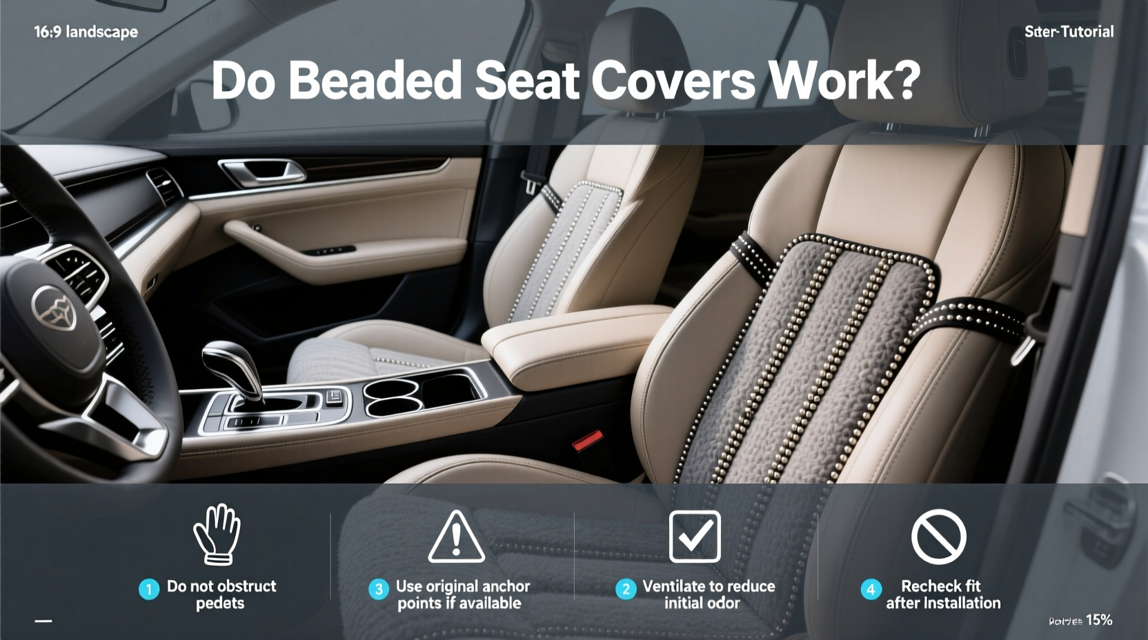 Do Beaded Seat Covers Work: Buying Guide & How to Choose