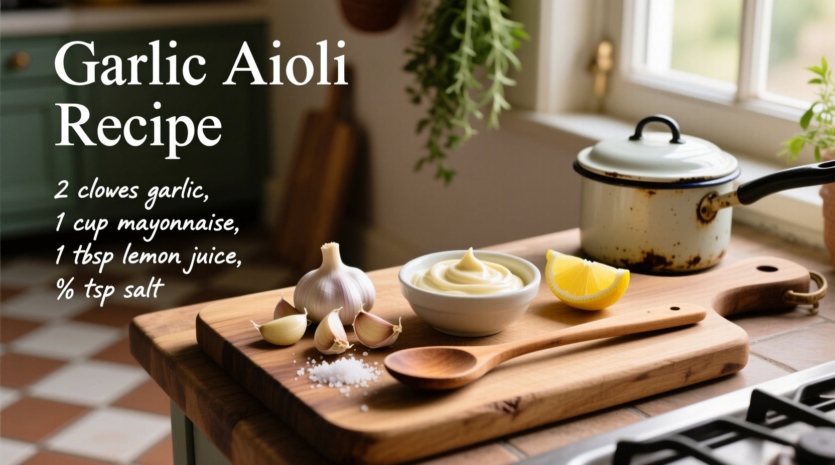 Perfect Garlic Aioli Recipe: Creamy Homemade Sauce Guide