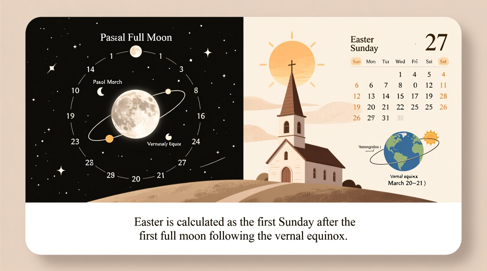 why is easter sometimes in march understanding the date