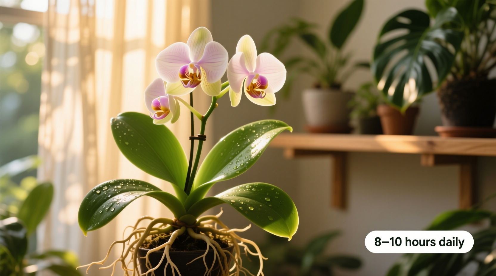 How Much Sunlight Do Orchids Need?