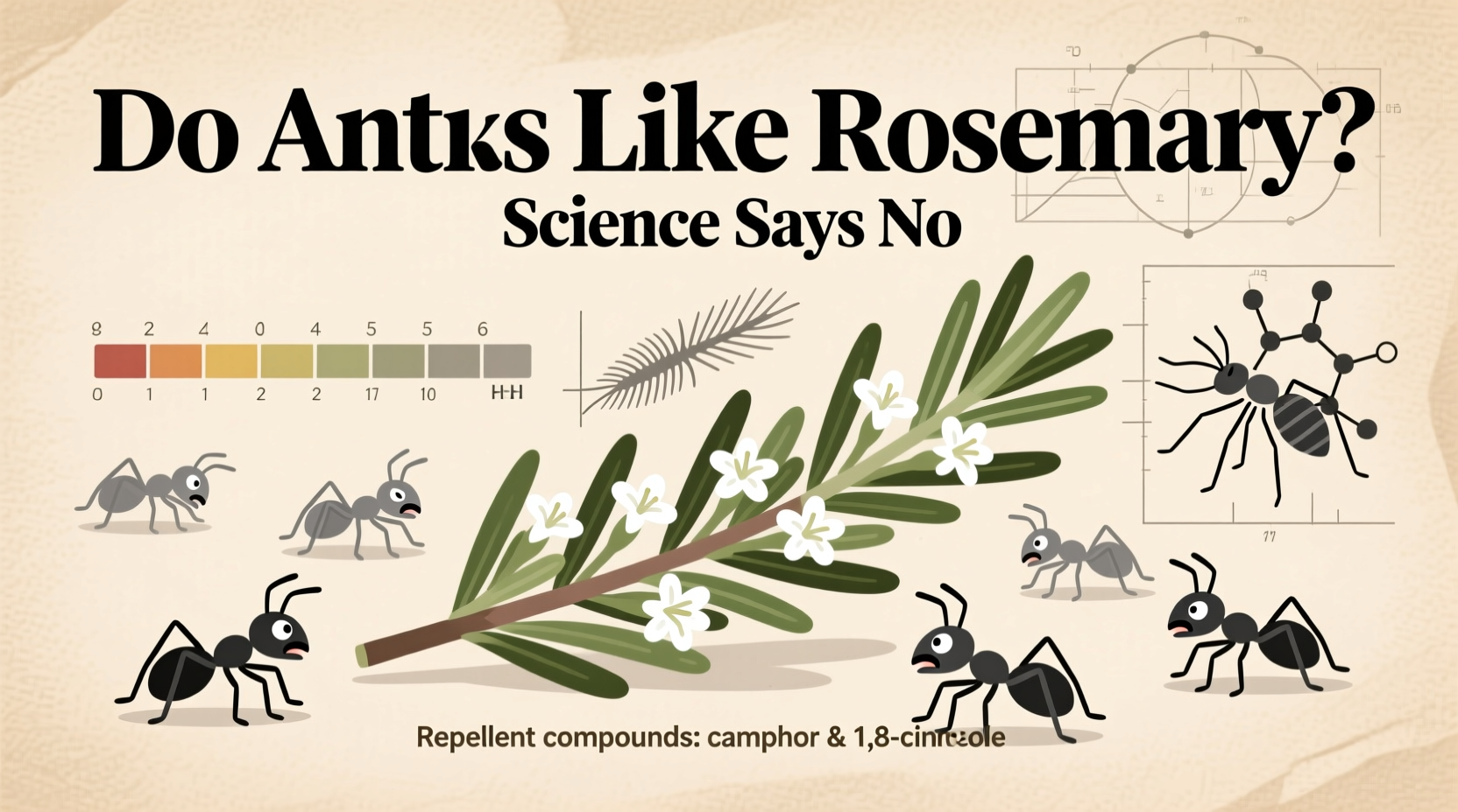 do ants like rosemary