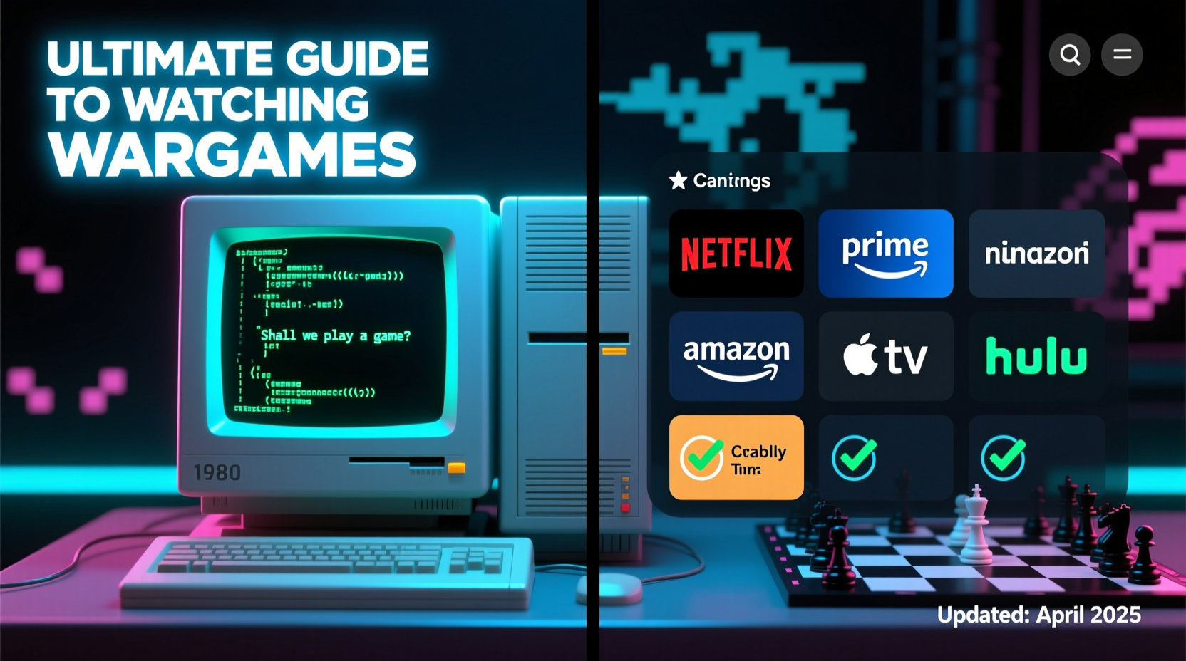 ultimate guide to watching wargames best streaming options and viewing tips