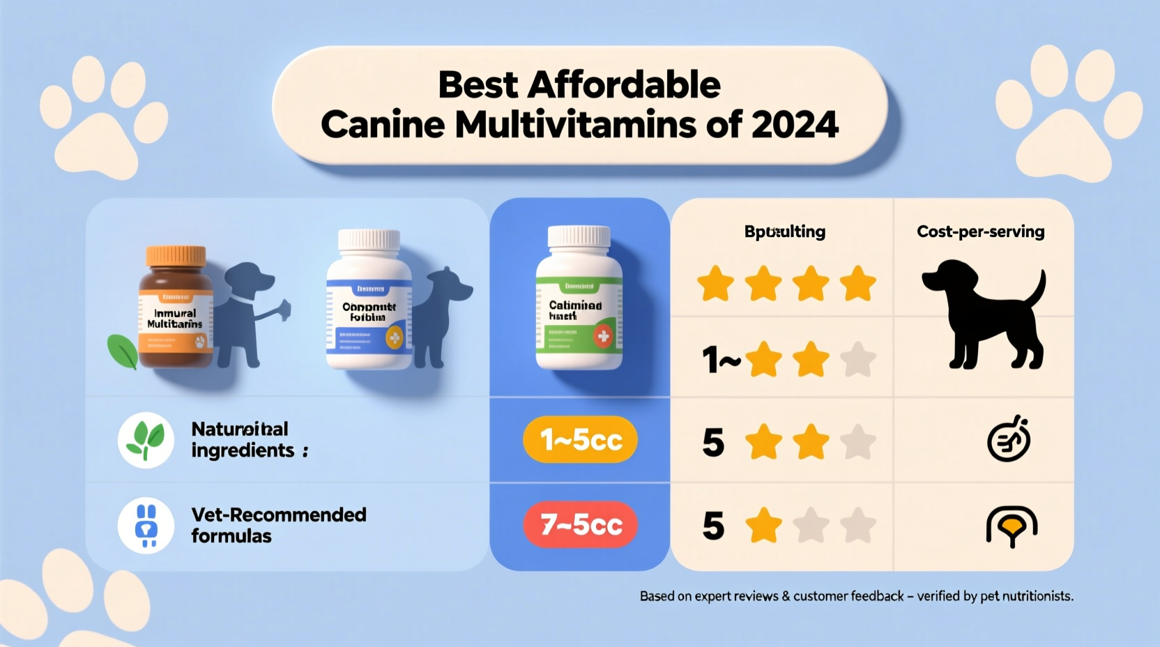 affordable canine health smart picks for the best canine multivitamin