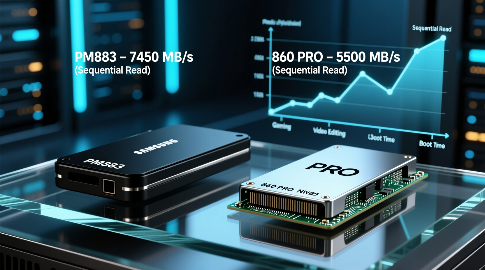 samsung pm883 vs 860 pro is the pro version worth the extra money for real world use