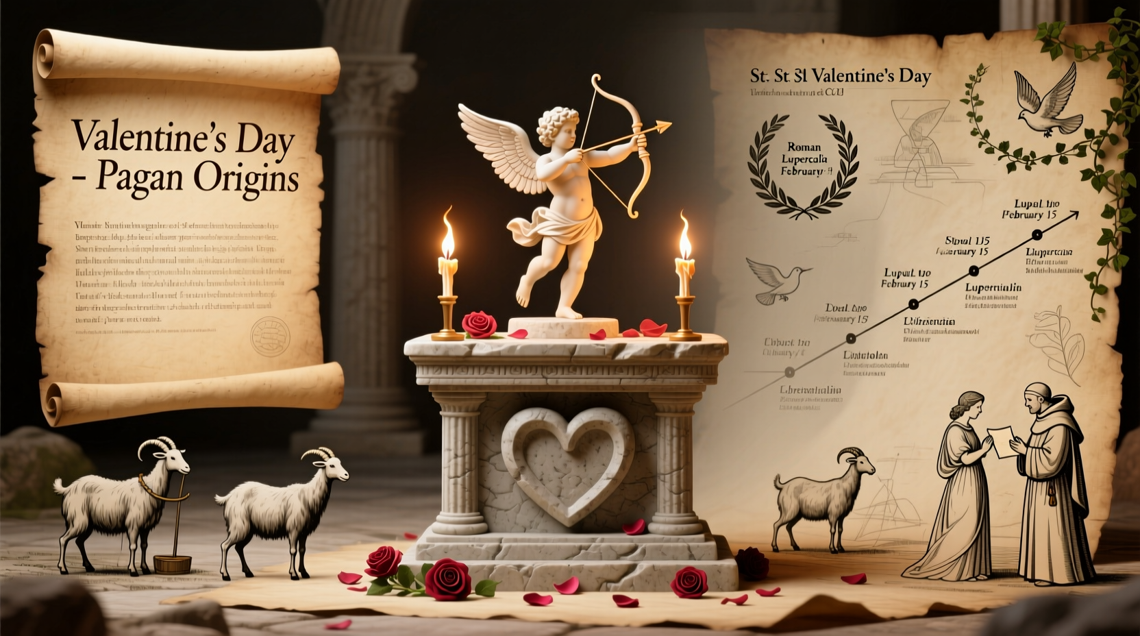 what pagan holiday is valentines day