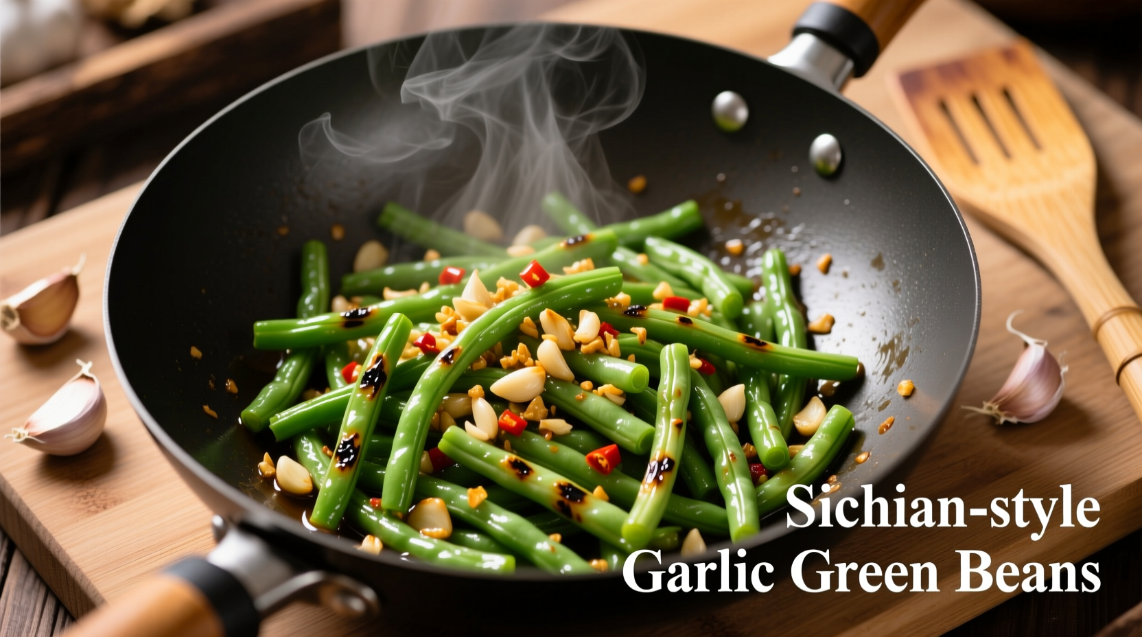 Perfect Stir Fried Garlic Green Beans Recipe in 20 Minutes