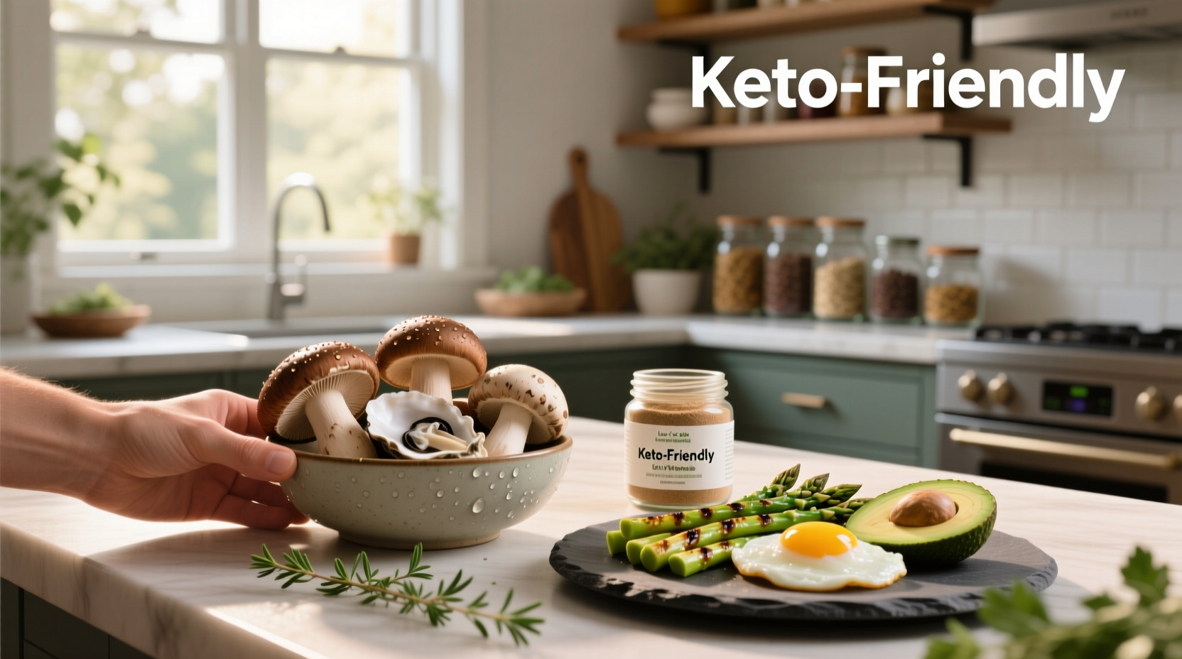 are mushrooms keto friendly