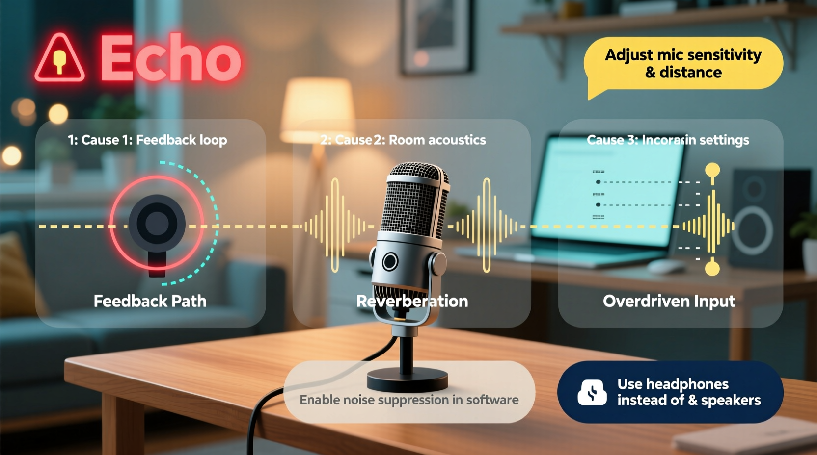 microphone echoing causes and quick fixes explained