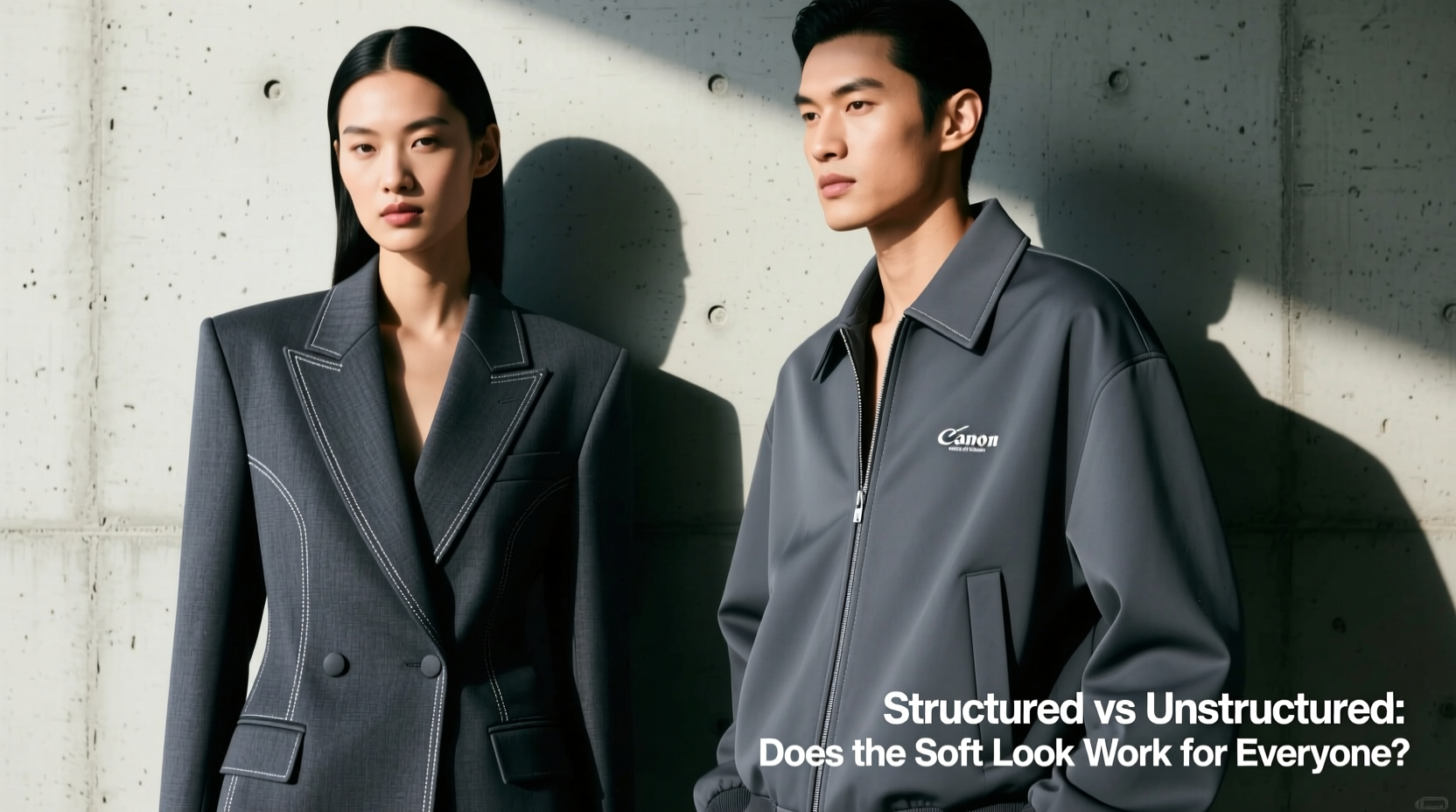 structured vs unstructured jackets does the soft look really work for everyone