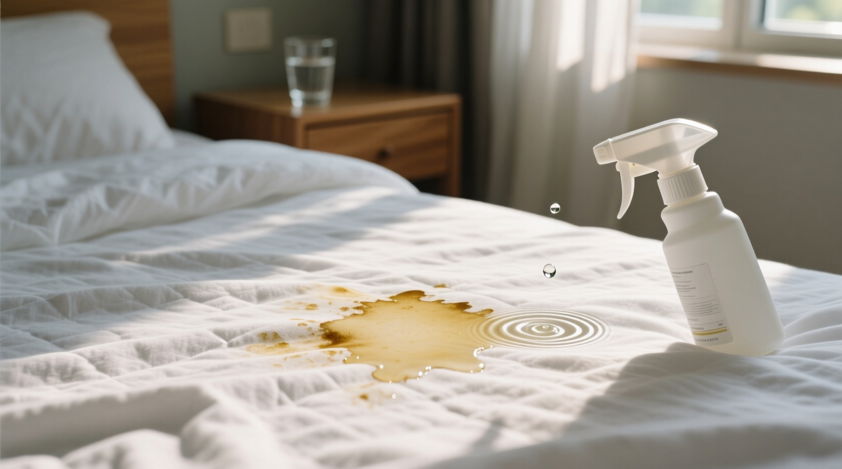 how to get sweat stains out of sheets