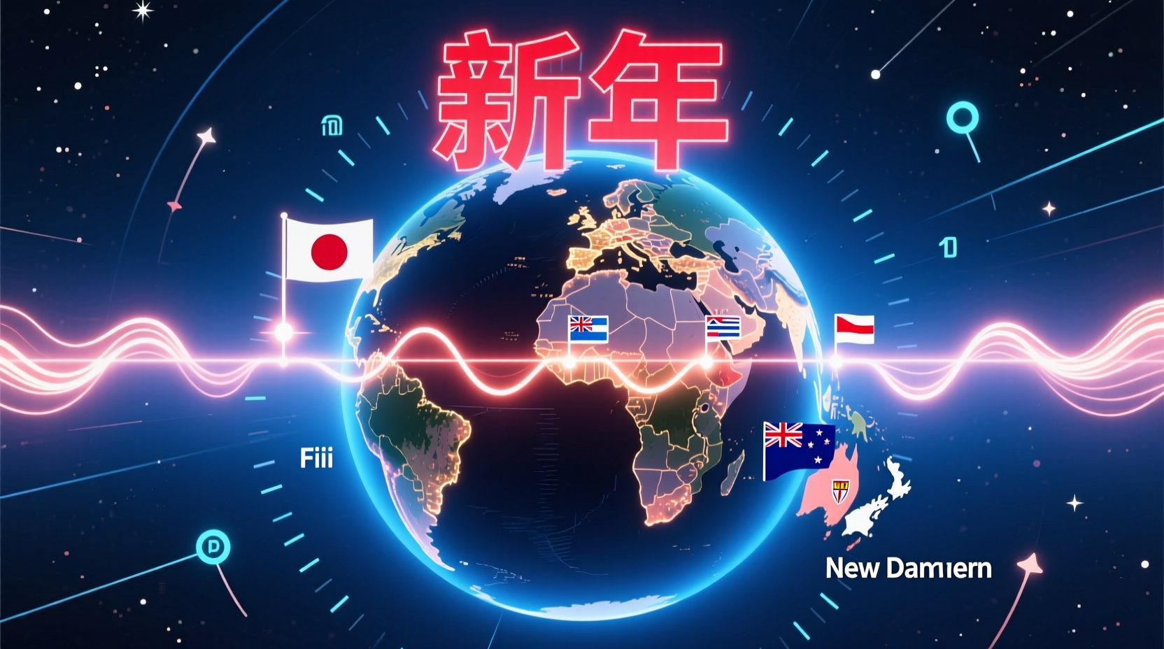 what country will experience new year first