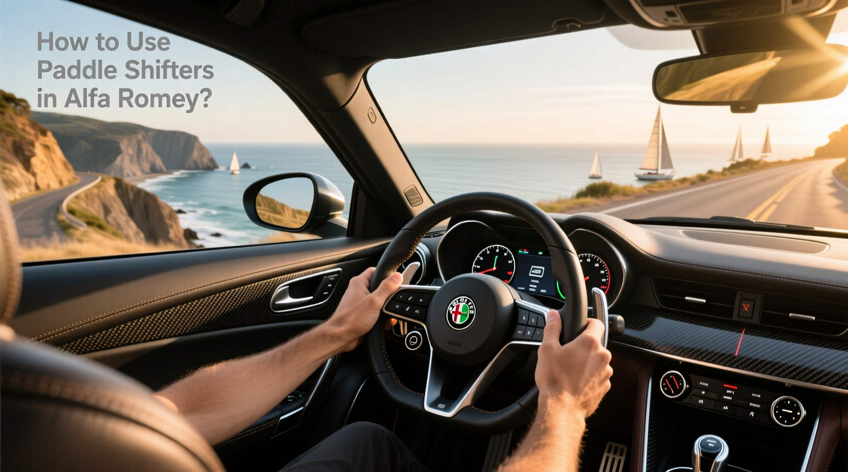 How to choose alfa romeo shifter,How to use paddle shifters in Alfa Romeo?