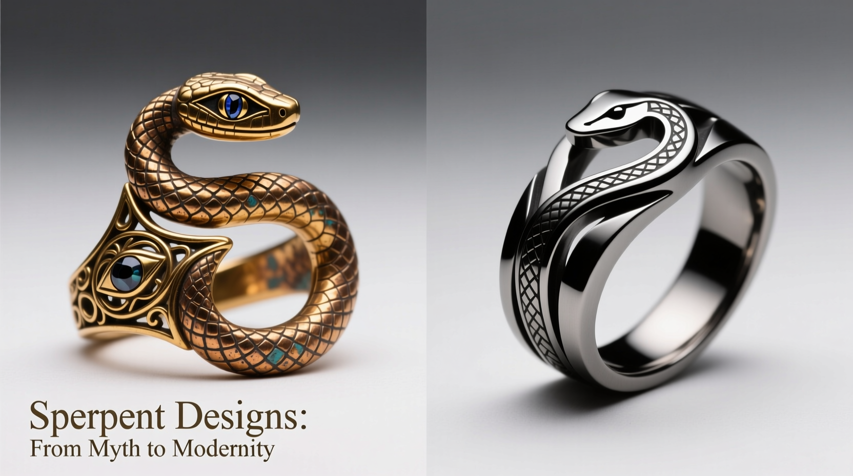 snake rings vs modern rings are serpent designs actually back in style
