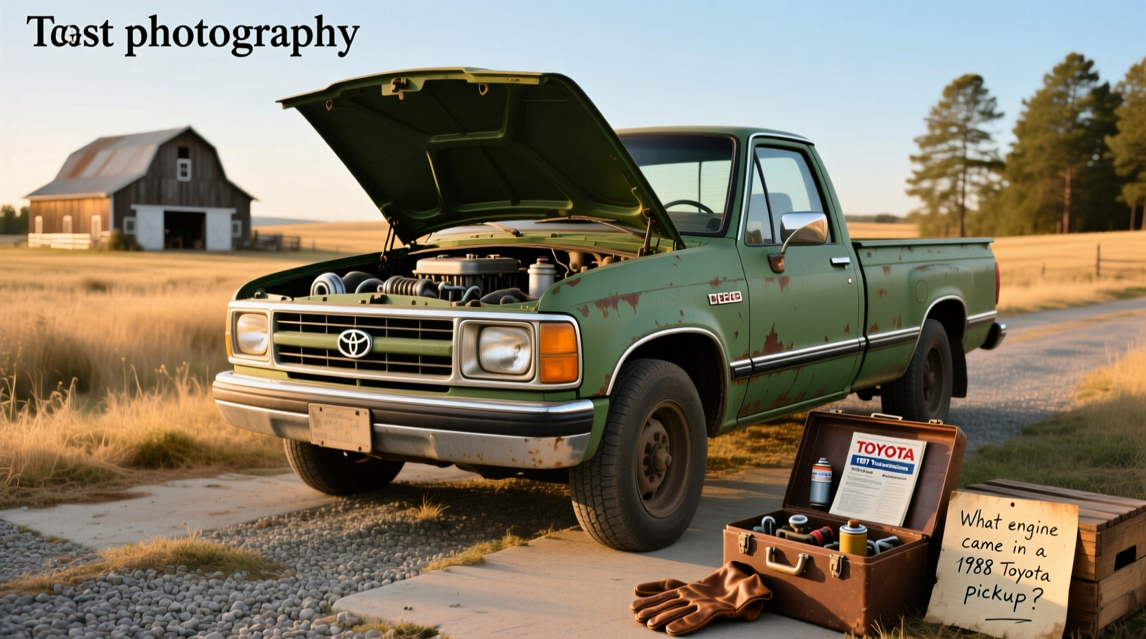 1988 toyota pickup engine guide