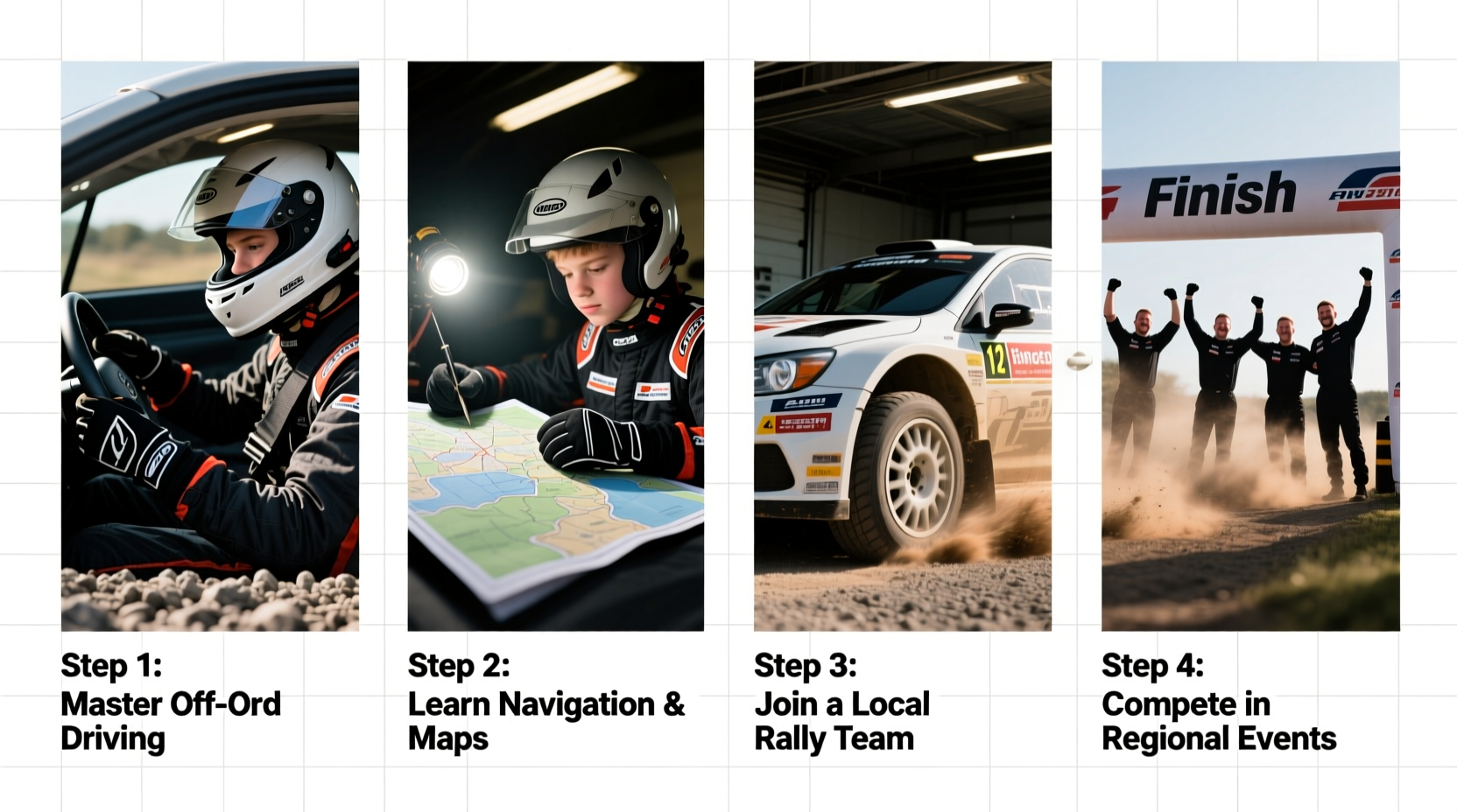 how to become a rally car driver