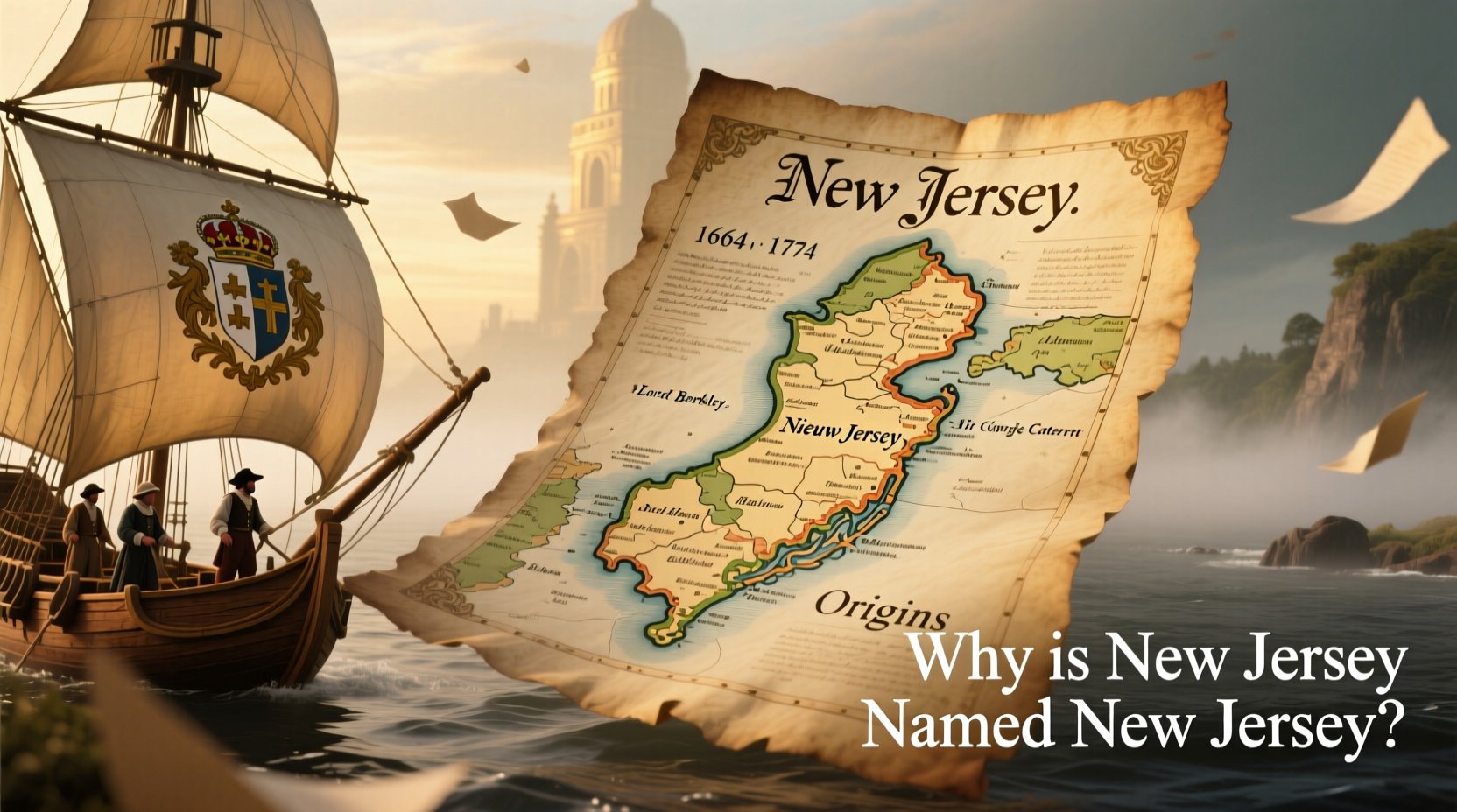 why is new jersey named new jersey unveiling the history