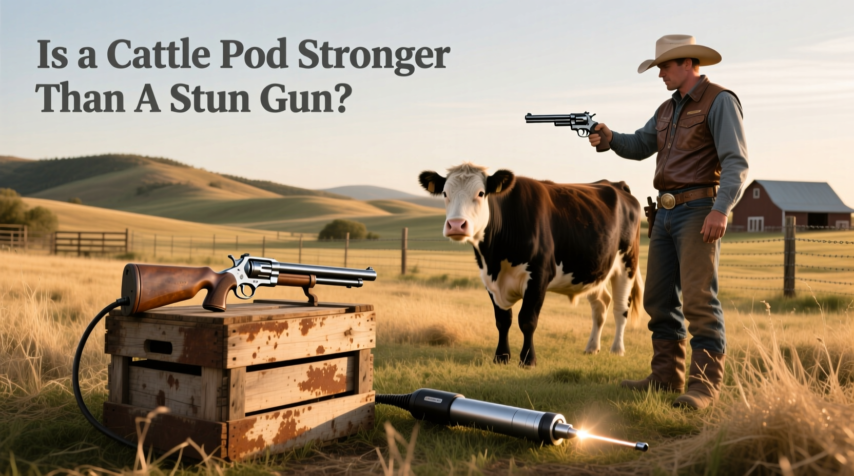 Pneumatic Cattle Gun Buying Guide: Is a Cattle Prod Stronger Than a Stun Gun?