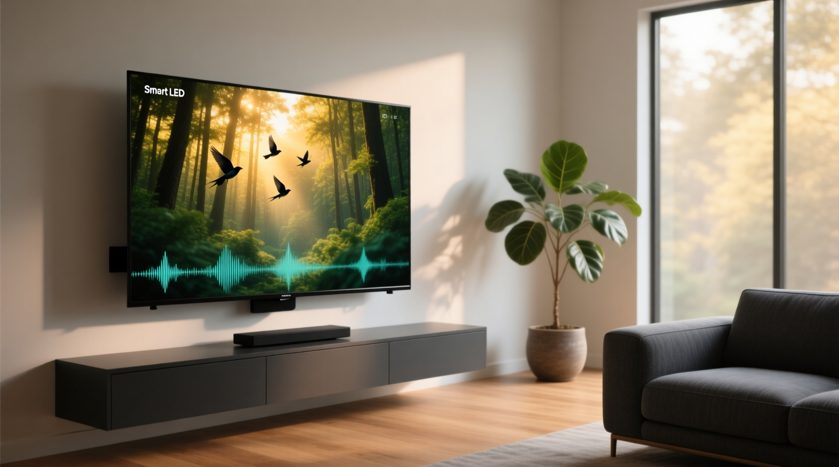 tv smart led