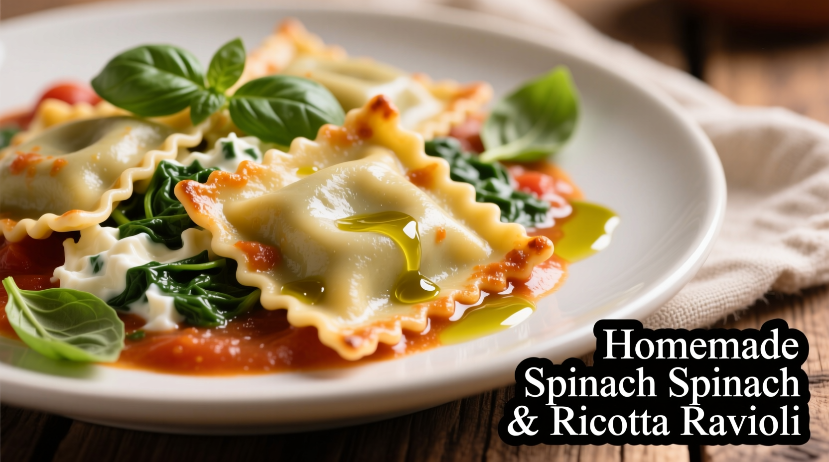 Perfect Spinach Ricotta Cheese Pasta Recipe in 30 Minutes