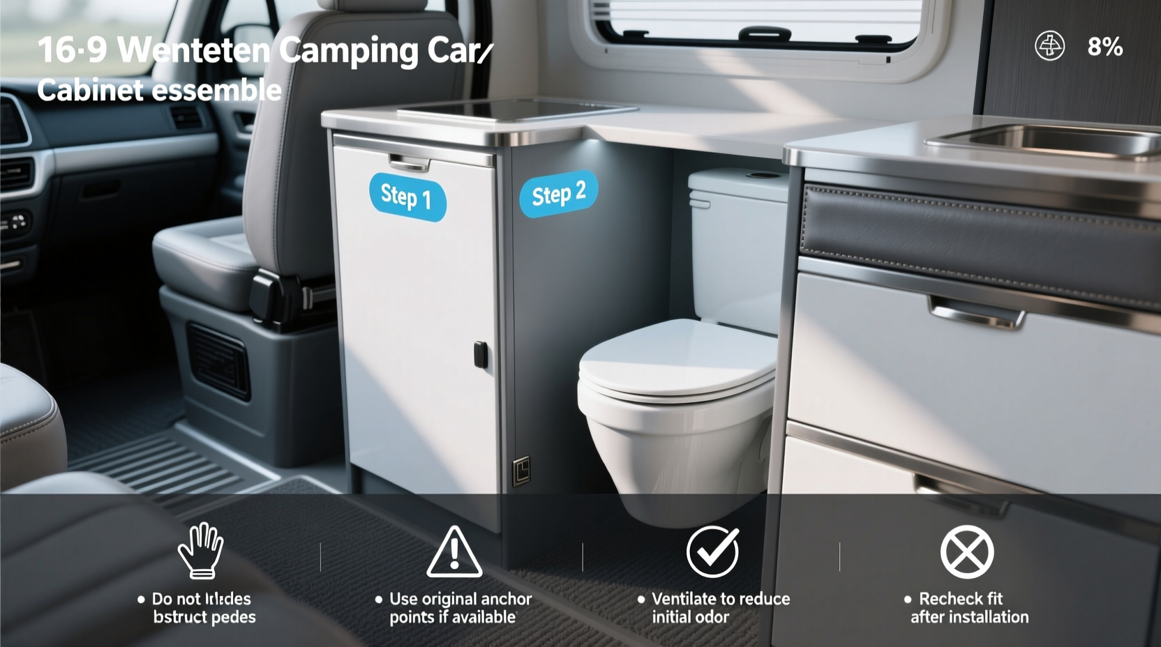 Ensemble Cabinet de Toilette for Camper Vans: Buying Guide