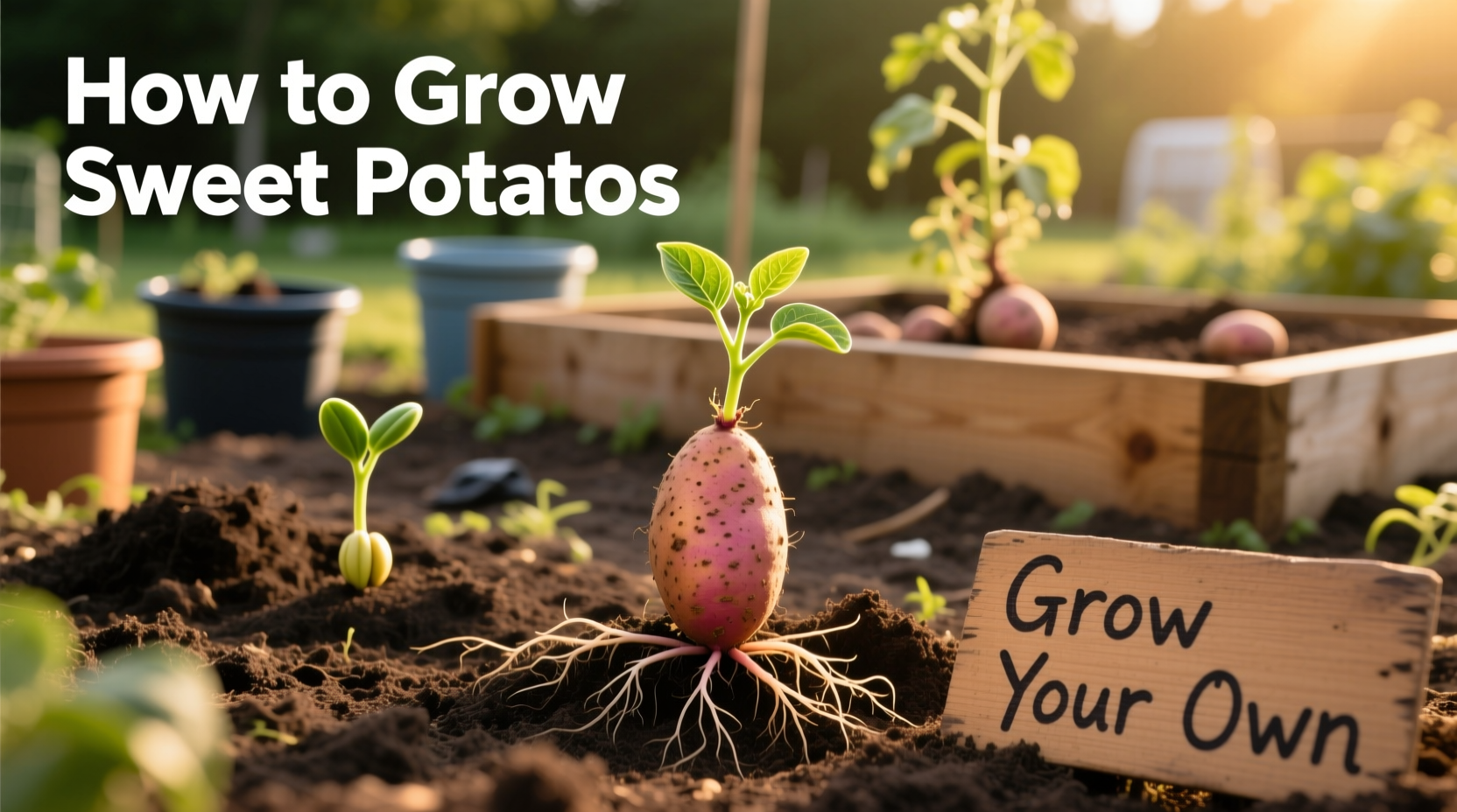 How to Grow Sweet Potatoes: Complete Step-by-Step Guide