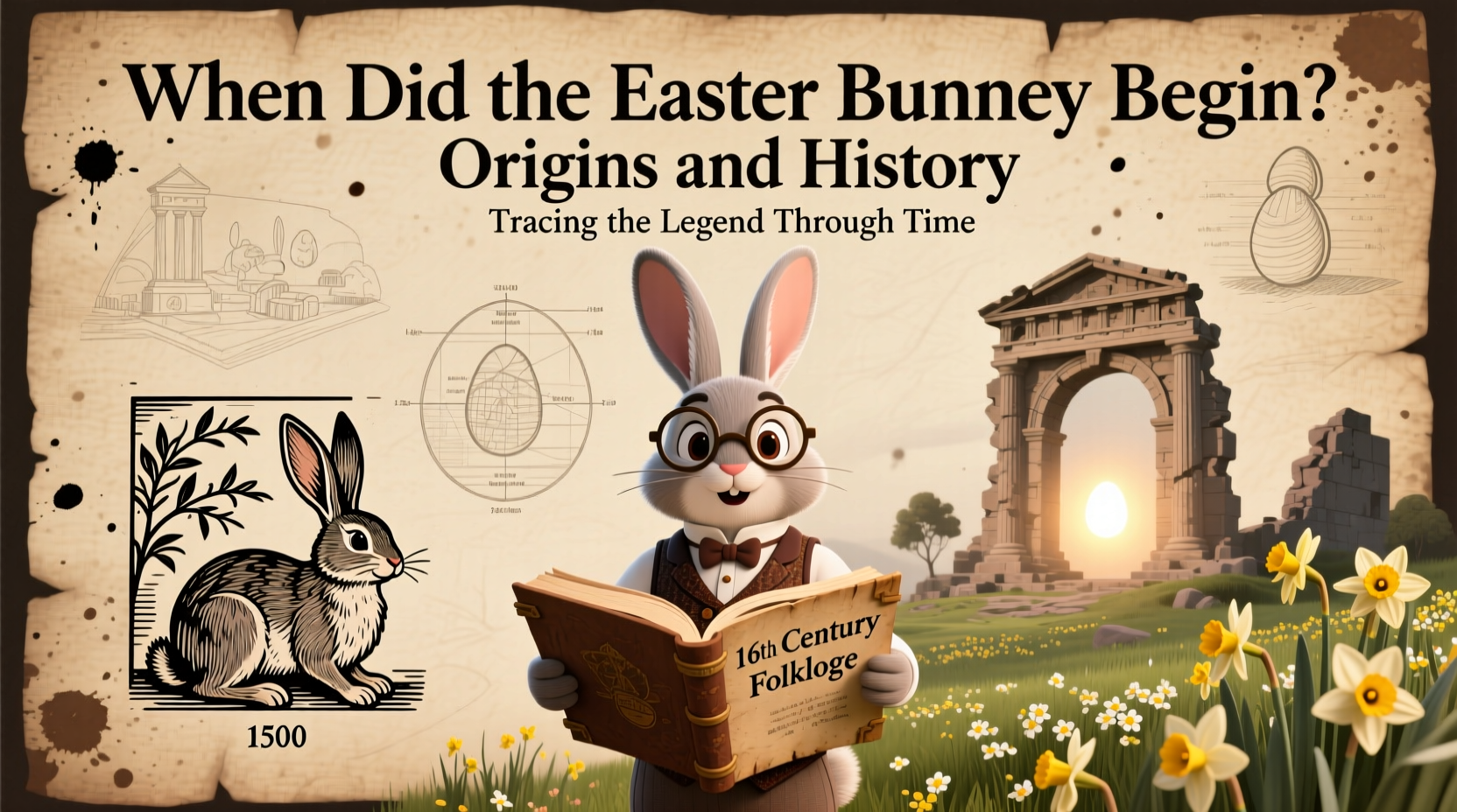 when did the easter bunny begin