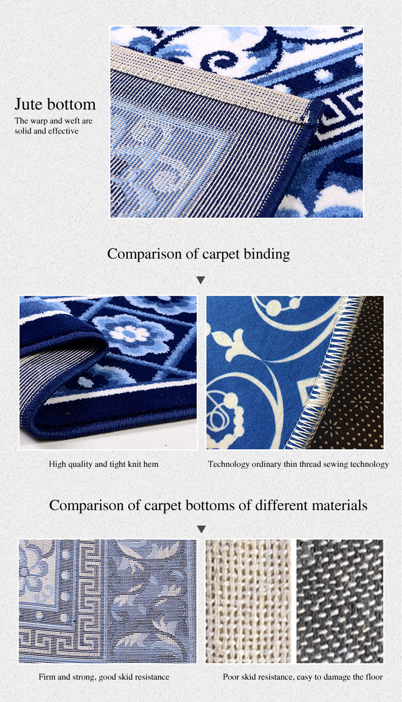 3D Top Quality Floor Rug Luxury Non Slip Playroom Kid Carpet Child Room Plastic Bag Living Room Chinese Style Customized Woven