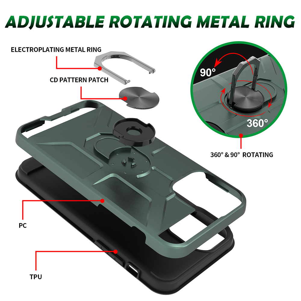 New Kickstand Cell Mobile Back Cover Phone Cases For iPhone X XS XR 11 Pro Max 12 Mini