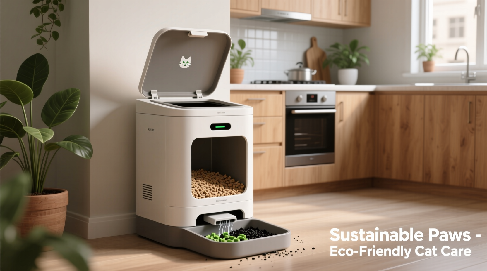 eco friendly and hygienic methods for disposing of cat poop and litter safely at home