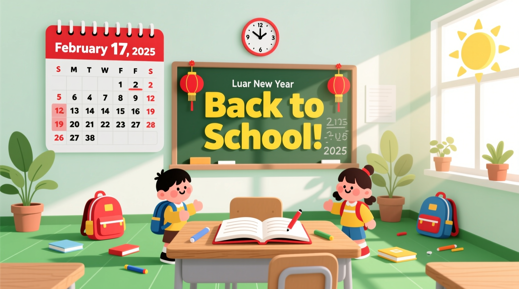 when do schools go back after new year