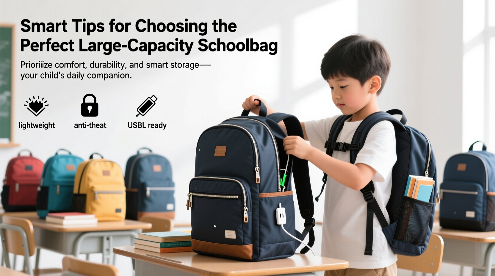 smart tips for selecting a large capacity schoolbag that meets all your childs needs