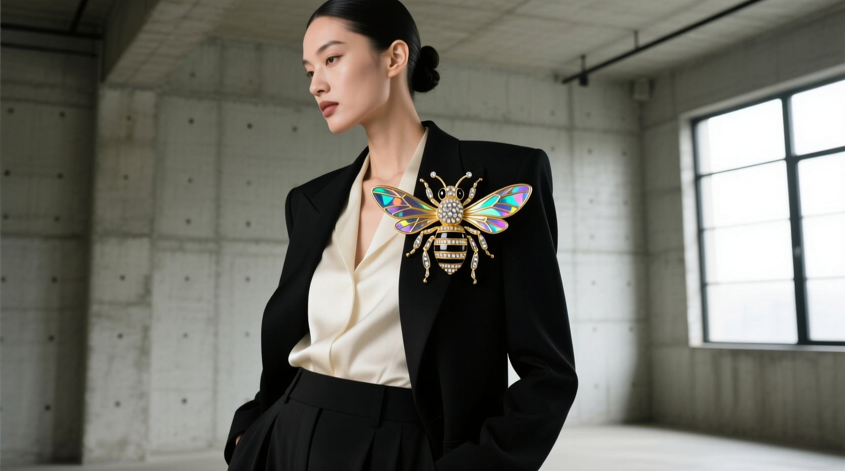 styling tips how to make a bold statement with a bee brooch